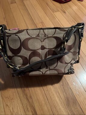 Coach Carly Khaki- vintage Y2K